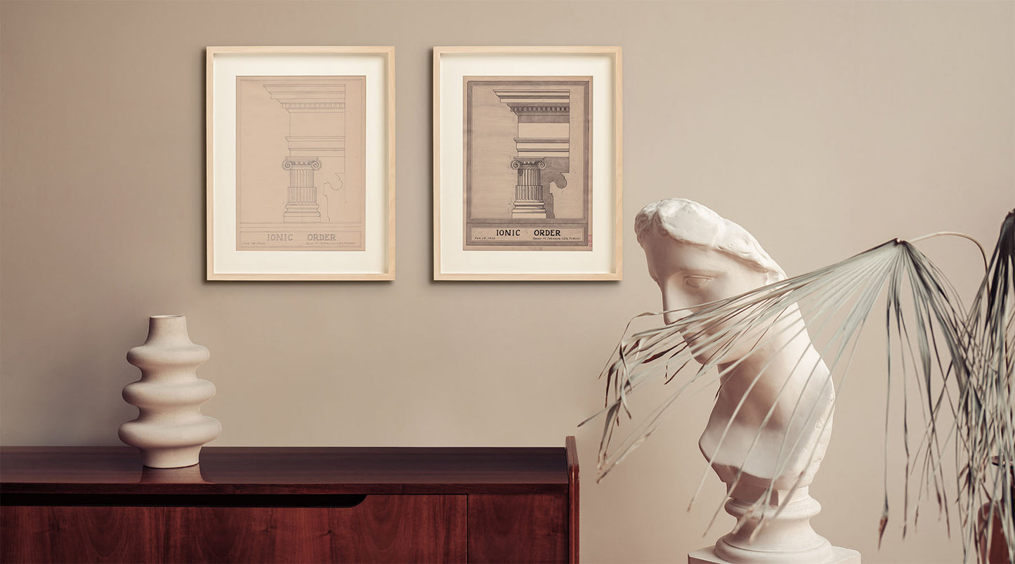 Flea Market Finds: Free Printable Architectural Drawings from the 1920s-30s
