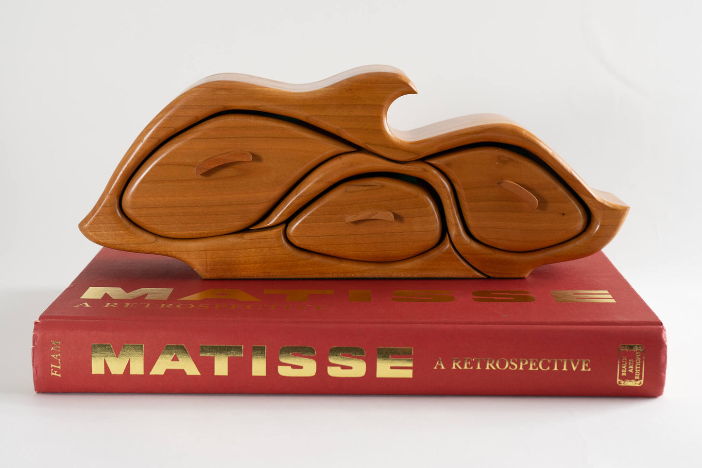 Vintage Wood Jewelry Box