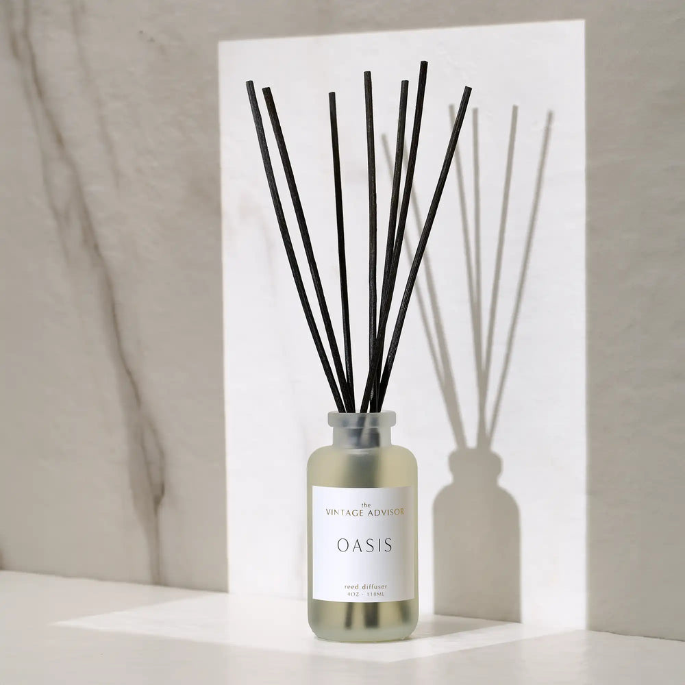 Oasis reed difuser non-toxic home fragrance  - the sacred space collection