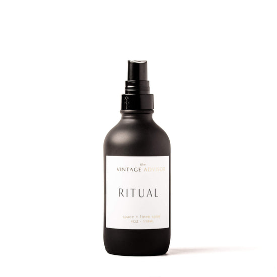 Ritual - Non-toxic room spray air freshener  Notes: incense, black pepper, papyrus, rosewood, oud, amber.