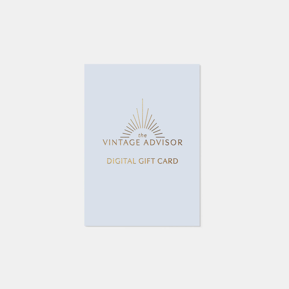 The Vintage Advisor - Digital Gift Card