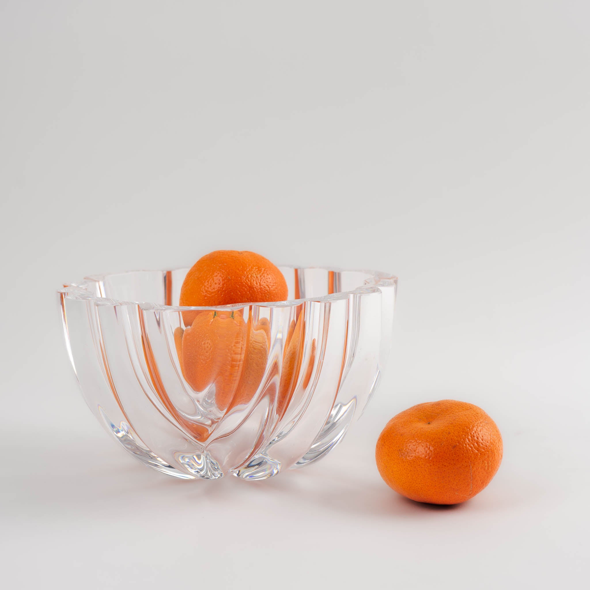 Vintage Orrefors Crystal Bowl Lars Hellsten Isabella Sweden