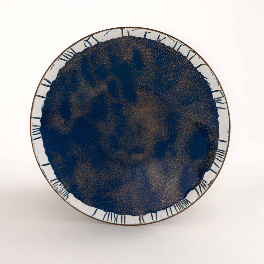 
                  
                    vintage hand-painted enamel catchall dish
                  
                
