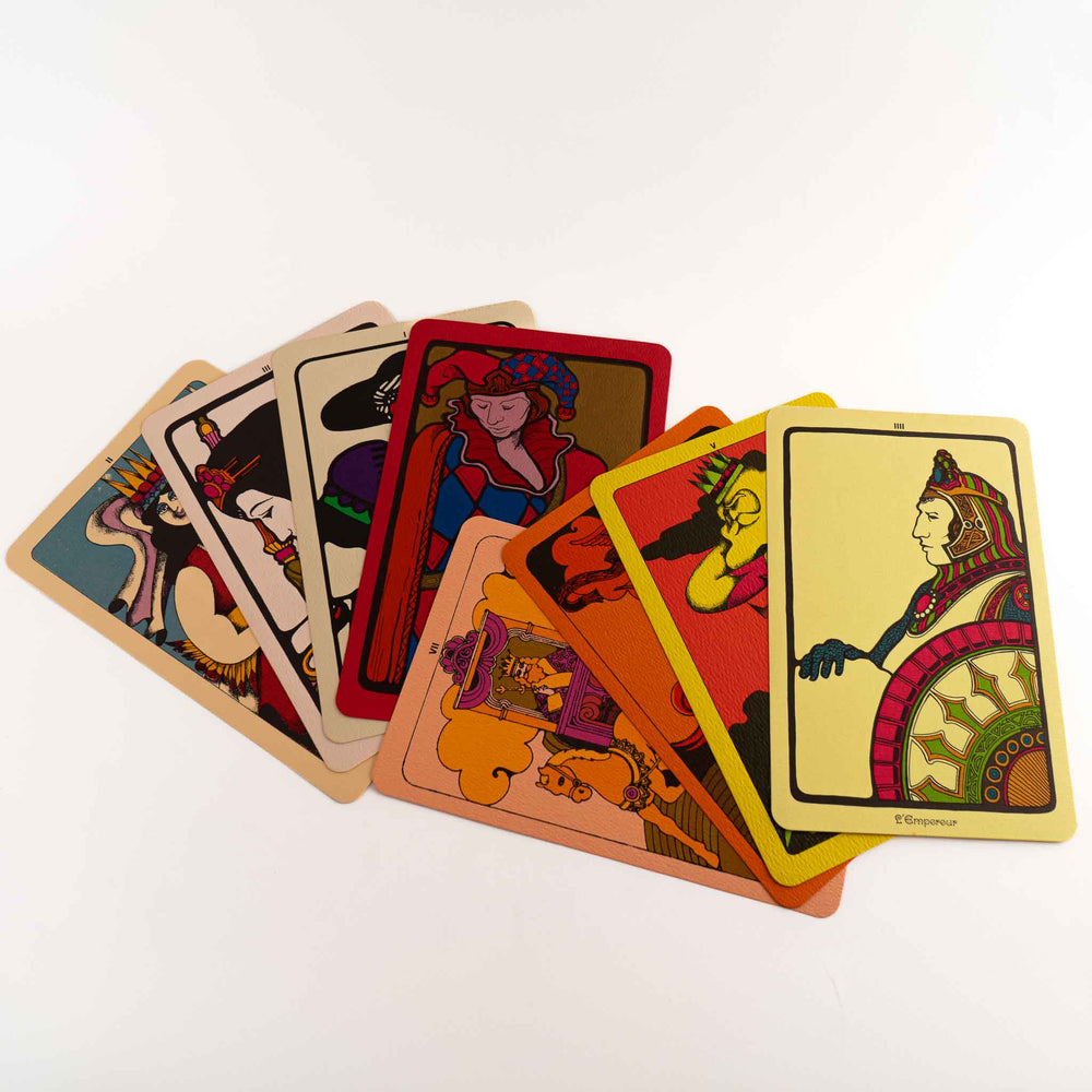 
                  
                    mid century tarot card deck
                  
                