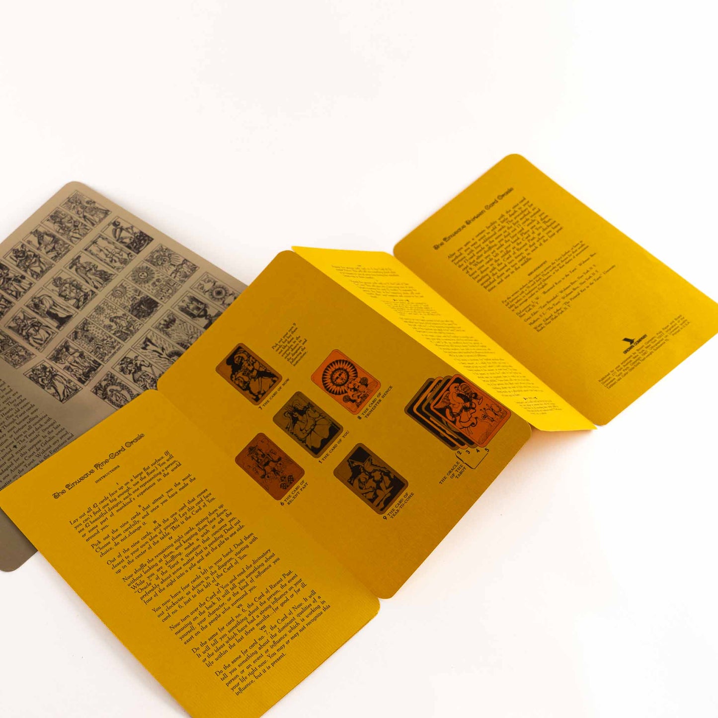 linweave spells your fortune tarot card deck by brown company