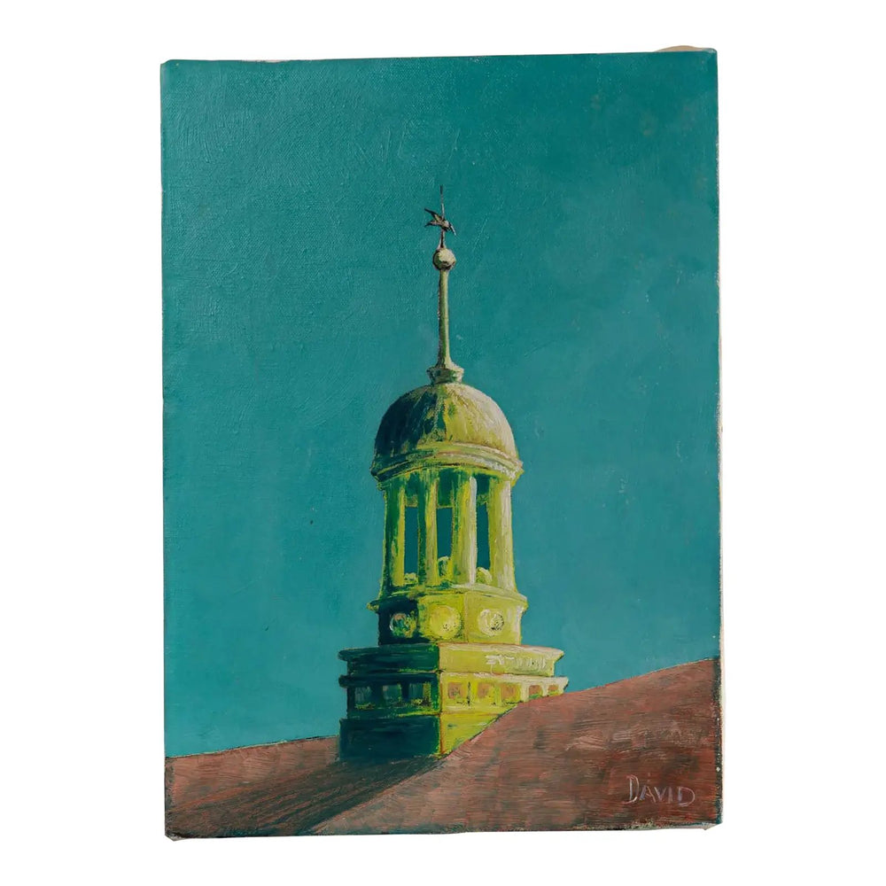 vintage church cupola painting