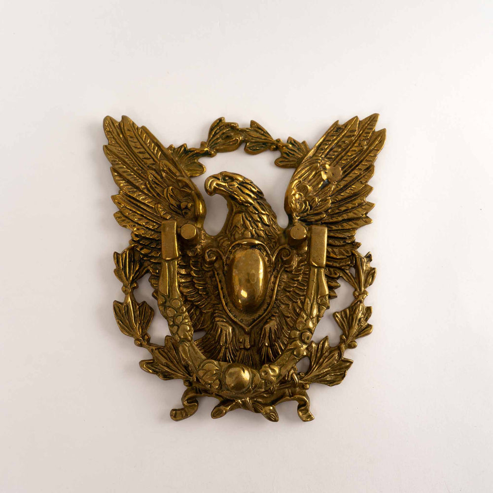 
                  
                    vintage brass eagle door knocker
                  
                