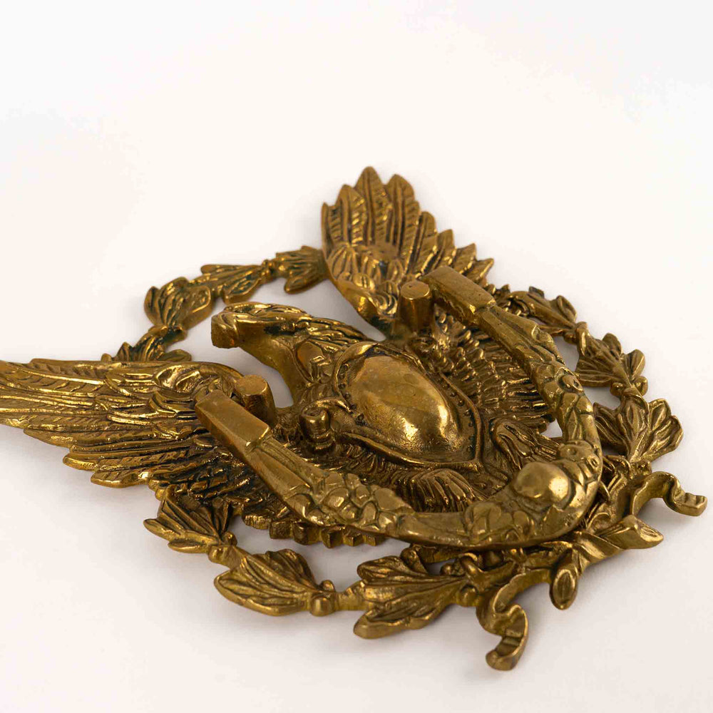 
                  
                    vintage brass eagle door knocker
                  
                