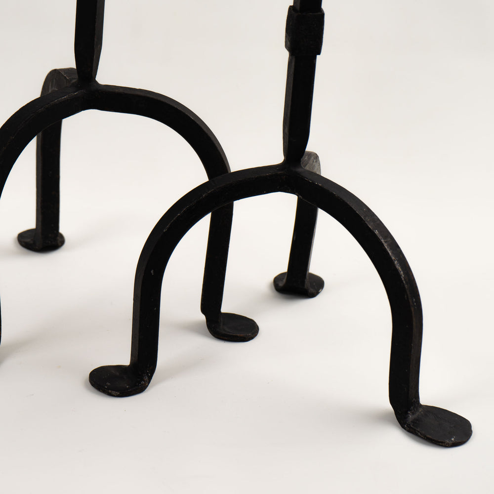 
                  
                    vintage cast iron pillar candleholders - set of 2
                  
                