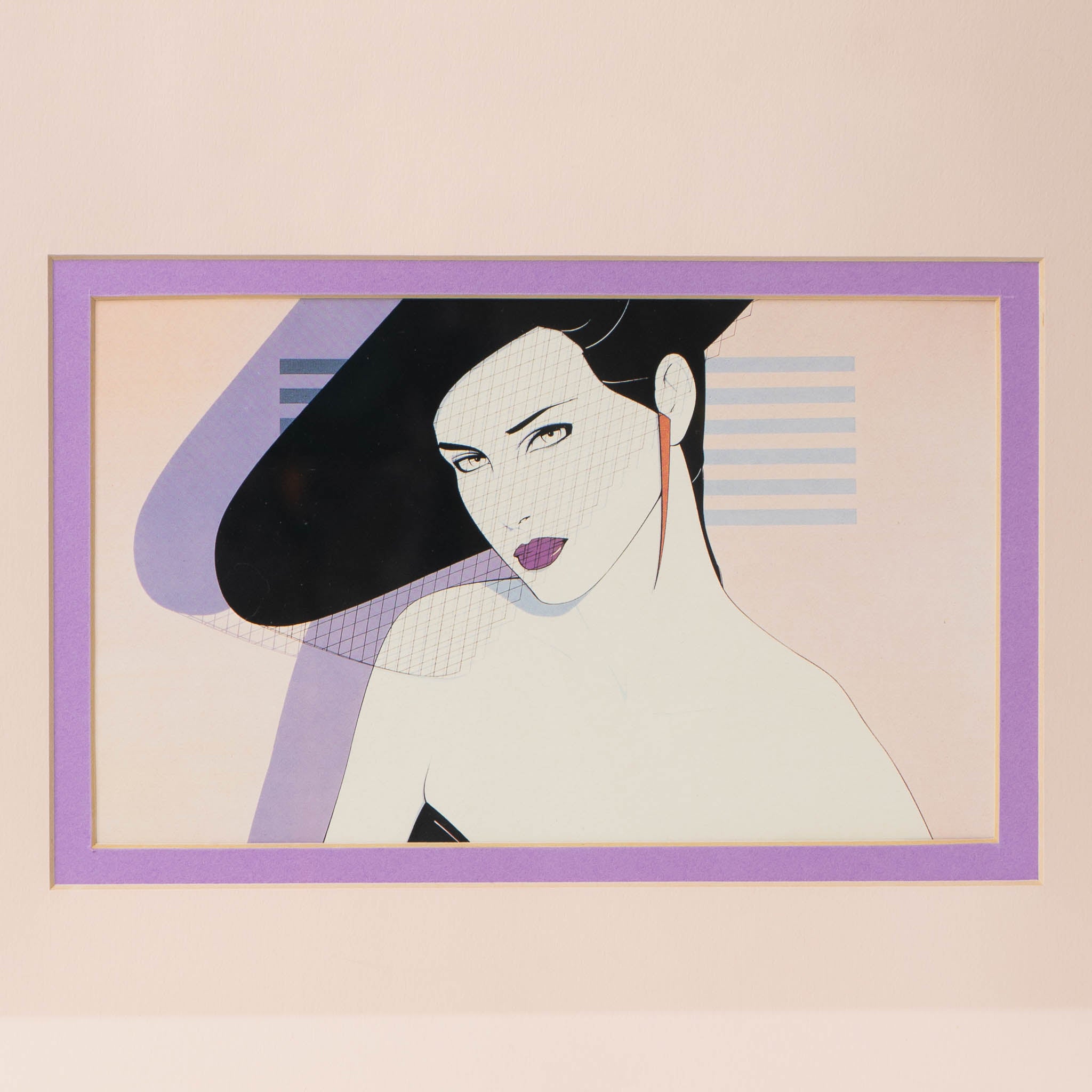 Vintage Patrick Nagel Art Print – The Vintage Advisor