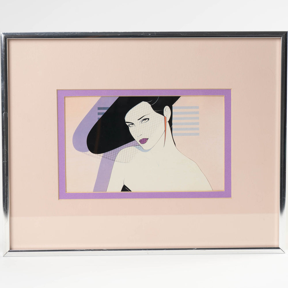 Vintage Patrick Nagel Art Print