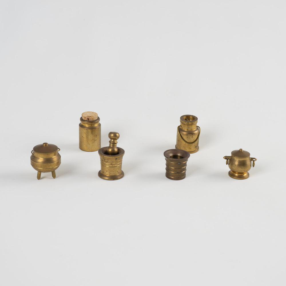 
                  
                    Vintage Brass Temptations Miniature Collection - Mini Brass Figurines
                  
                