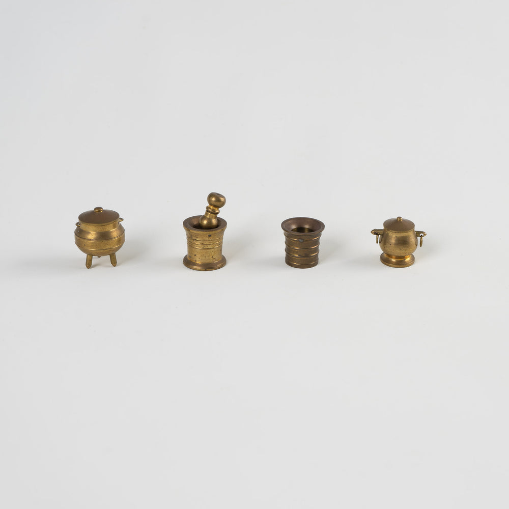 
                  
                    Vintage Brass Temptations Miniature Collection - Mini Brass Figurines
                  
                
