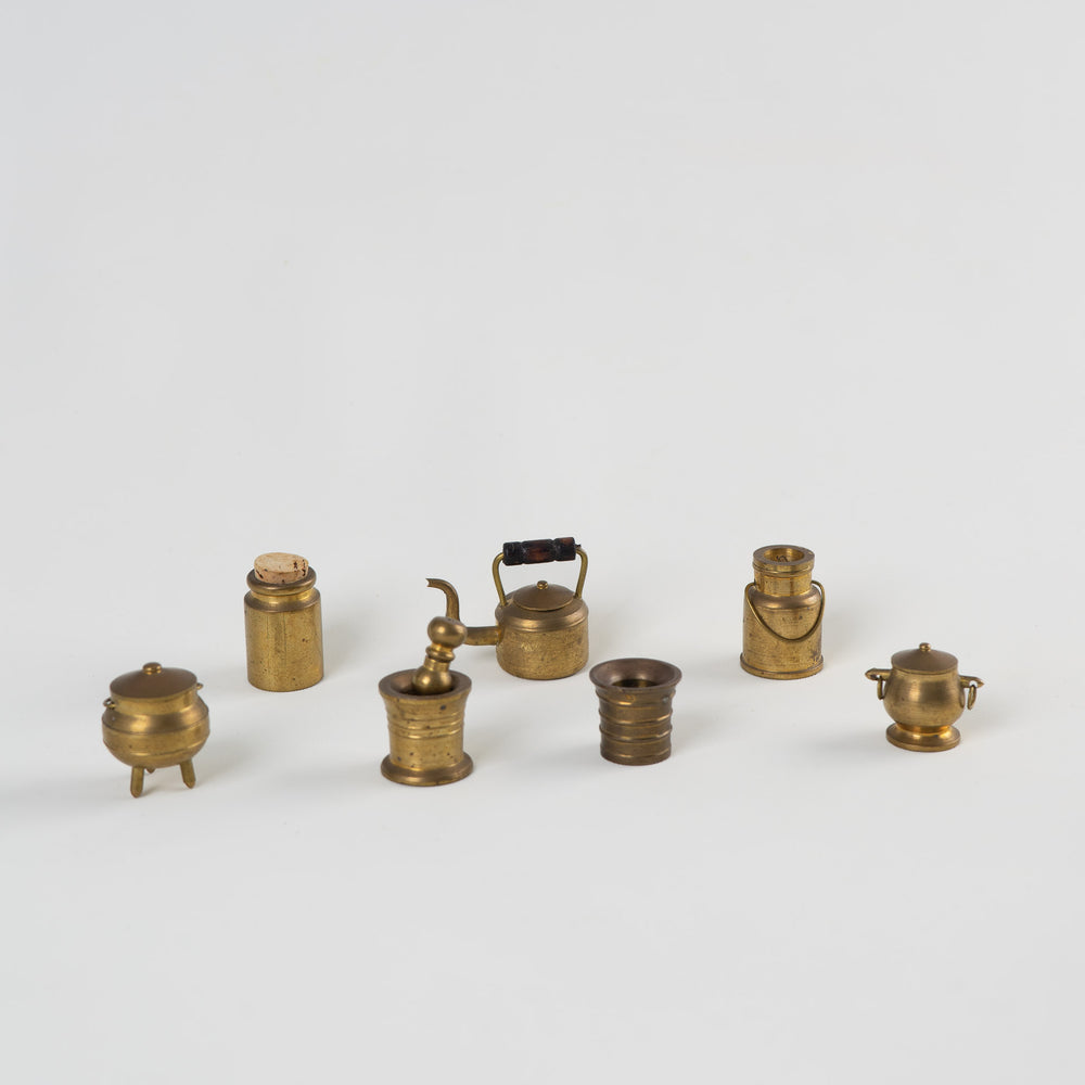 
                  
                    Vintage Brass Temptations Miniature Collection - Mini Brass Figurines
                  
                