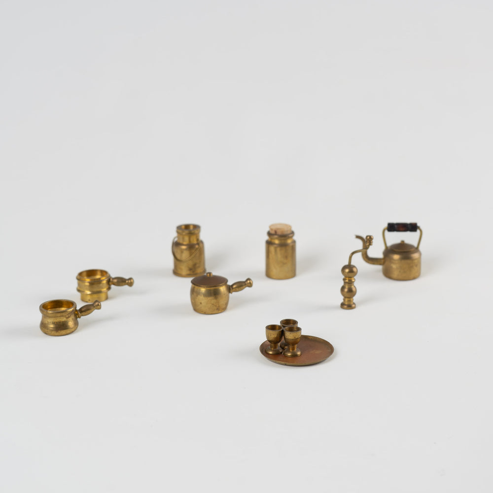 
                  
                    Vintage Brass Temptations Miniature Collection - Mini Brass Figurines
                  
                