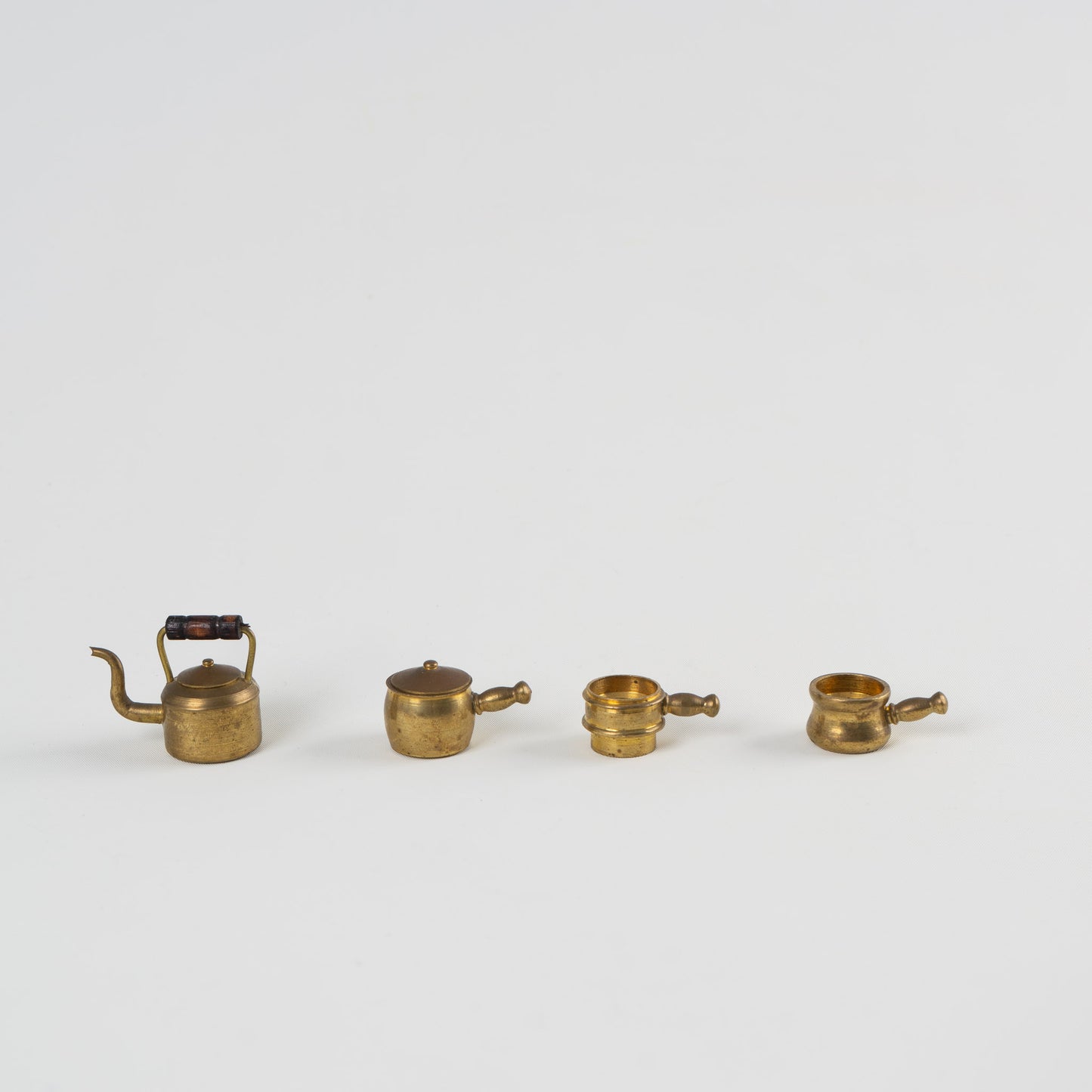 Vintage Brass Temptations Miniature Collection - Mini Brass Figurines