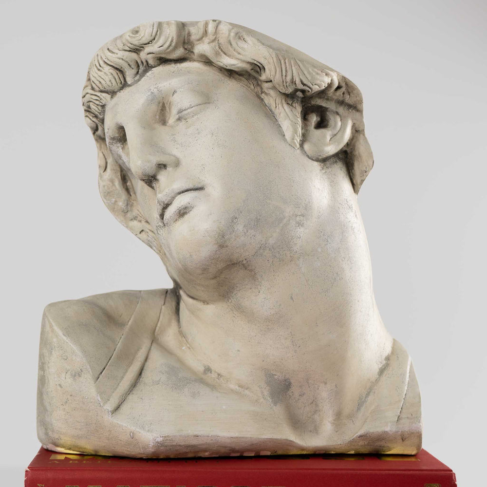 
                      
                        Vintage Plaster Sculpture "The Dying Slave" by Michelangelo, 1970s-80s
                      
                    