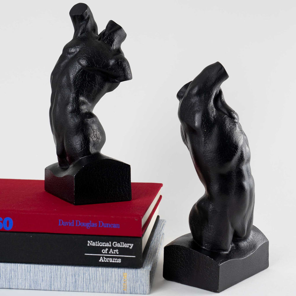 
                      
                        Modern Male Torso Sculpture Bookends
                      
                    