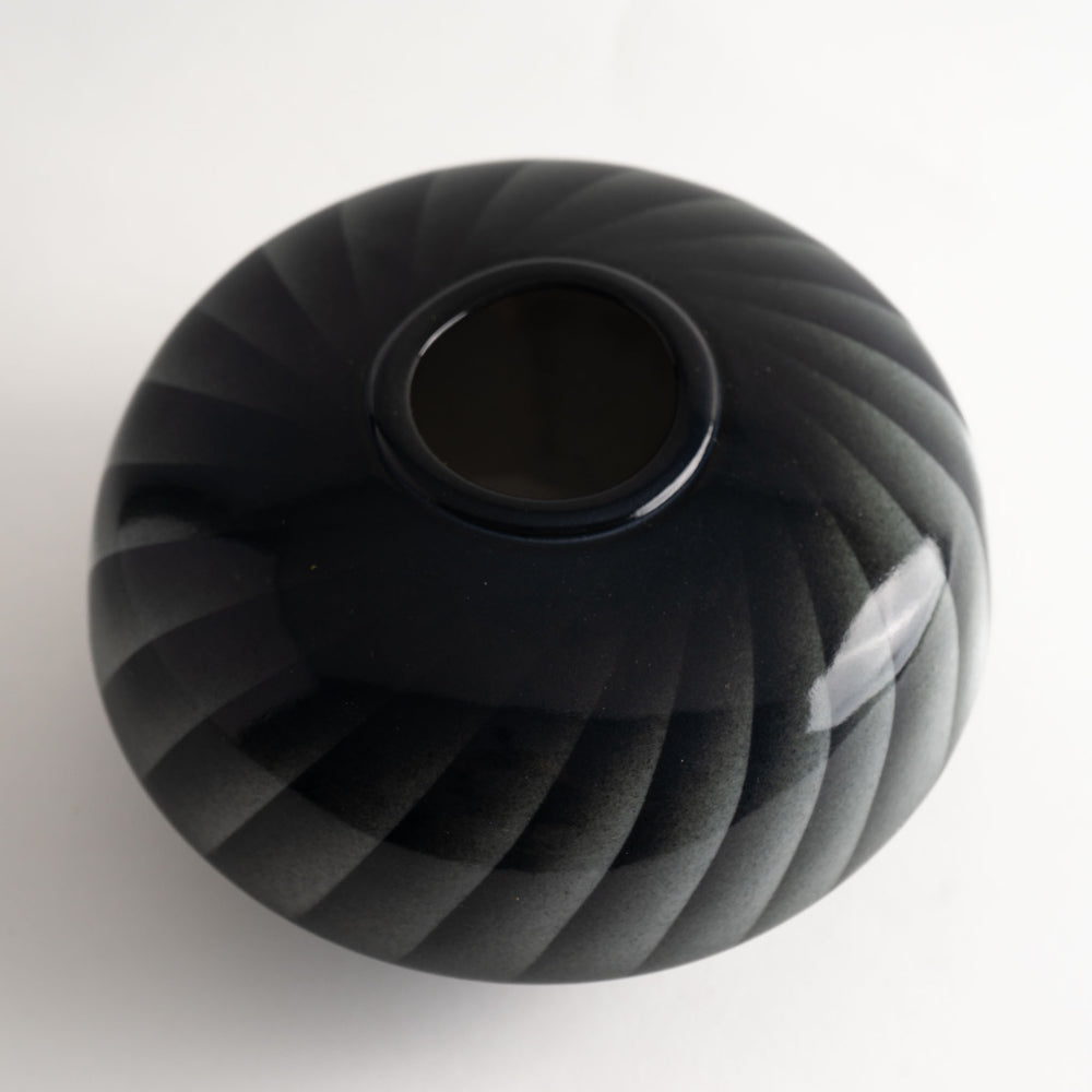 
                      
                        Vintage Grey and Black Abstract Vase
                      
                    