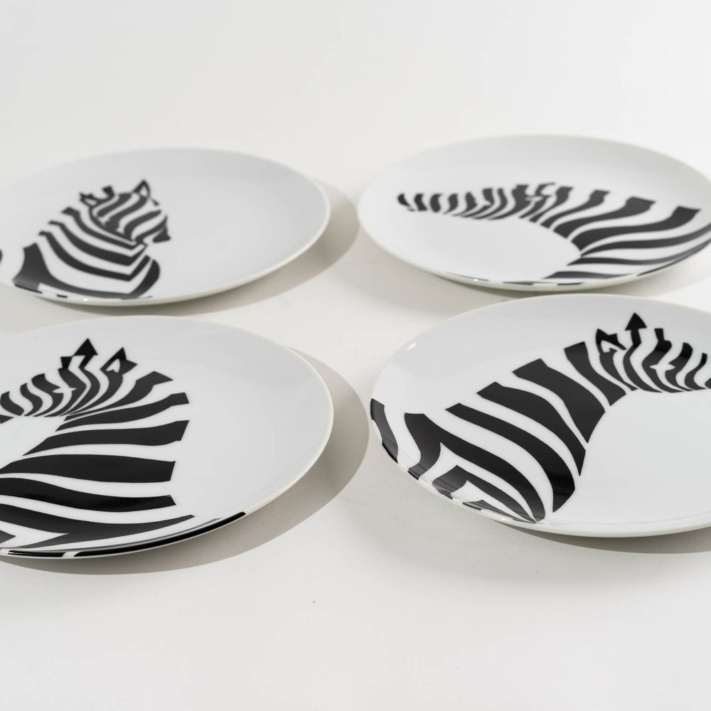 
                      
                        Vingage Fitz and Floyd Zebra Dessert Plates
                      
                    