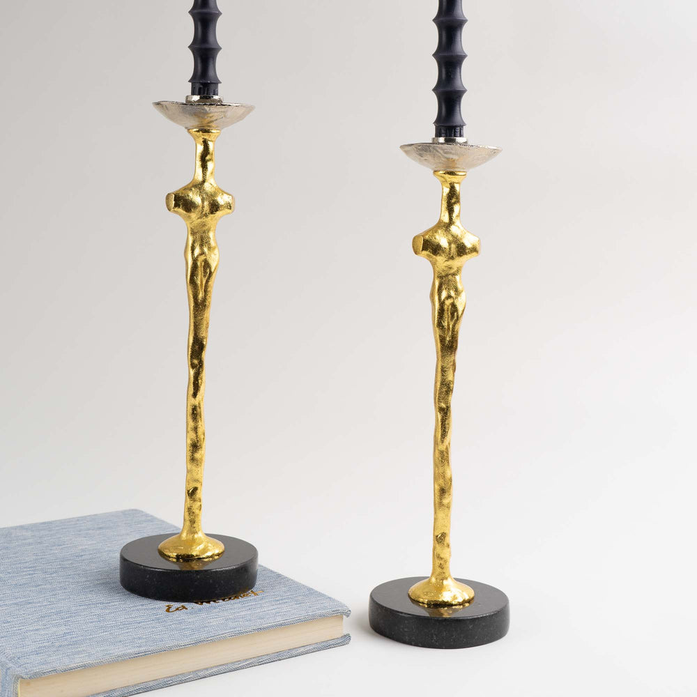 
                  
                    Michael Aram Adam Candleholders
                  
                