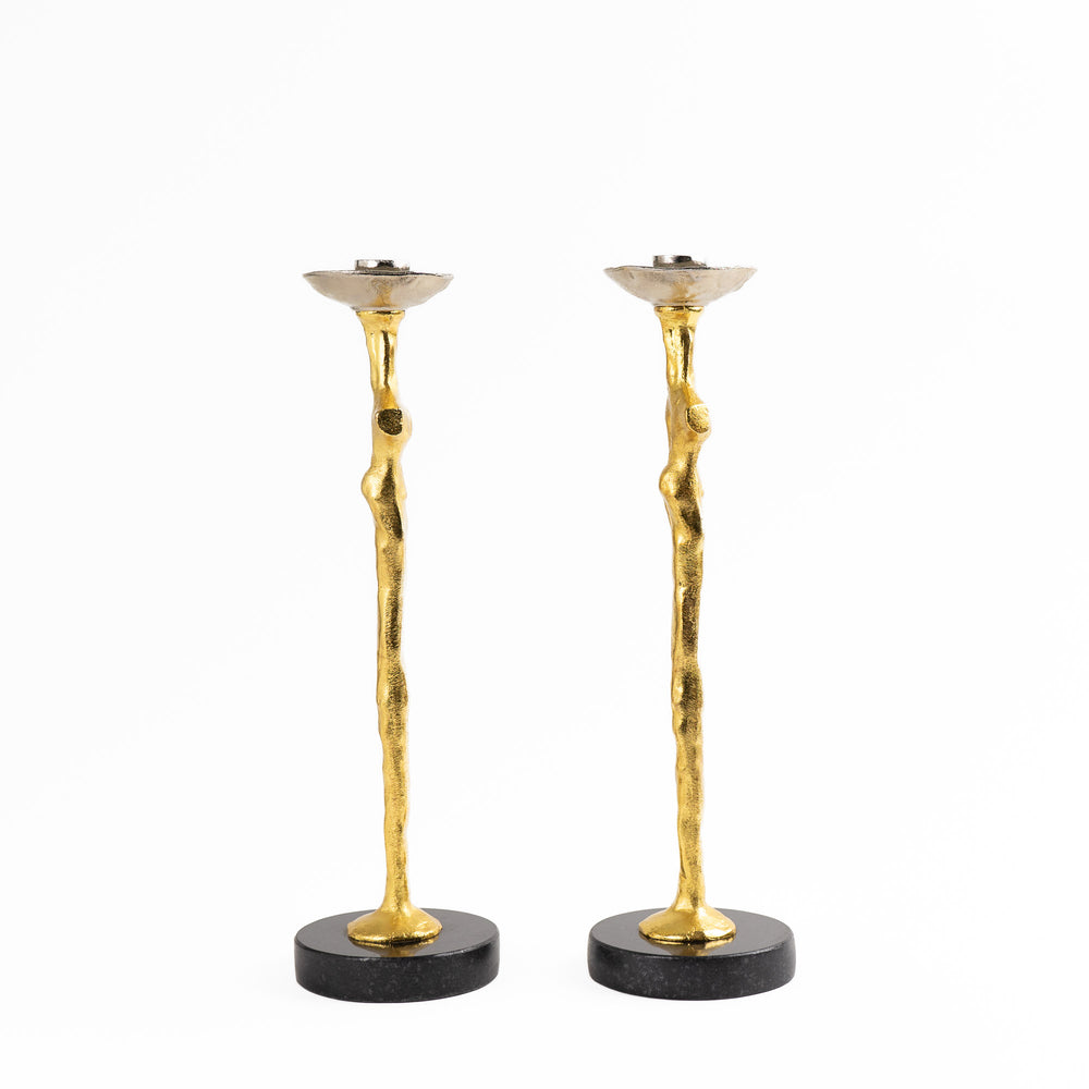 
                  
                    Michael Aram Adam Candleholders
                  
                
