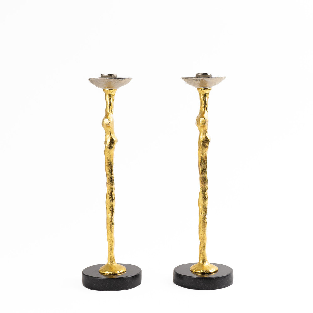 
                  
                    Michael Aram Adam Candleholders
                  
                