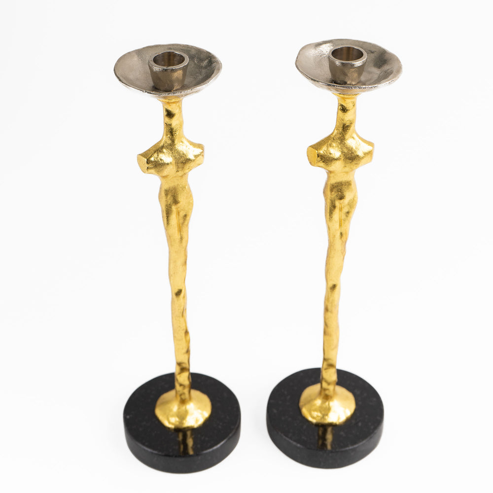
                  
                    Michael Aram Adam and Adam Candleholders
                  
                