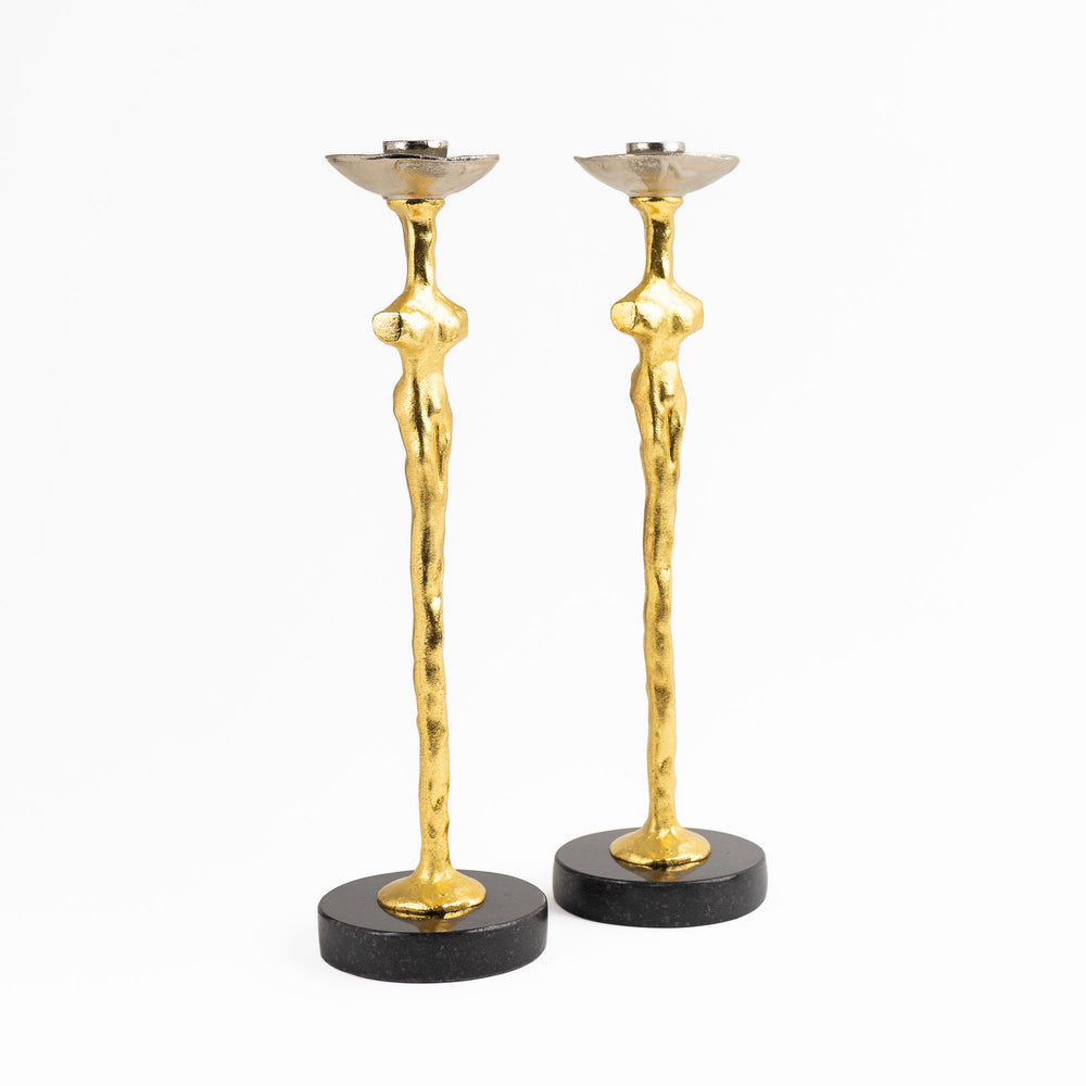 
                  
                    Michael Aram Adam Candleholders
                  
                