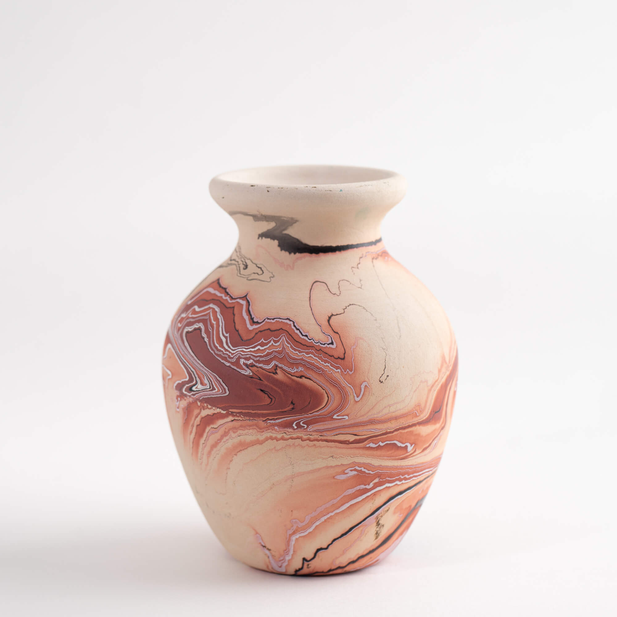 Vintage Tan and Brown Nemadji Pottery Vase – The Vintage Advisor