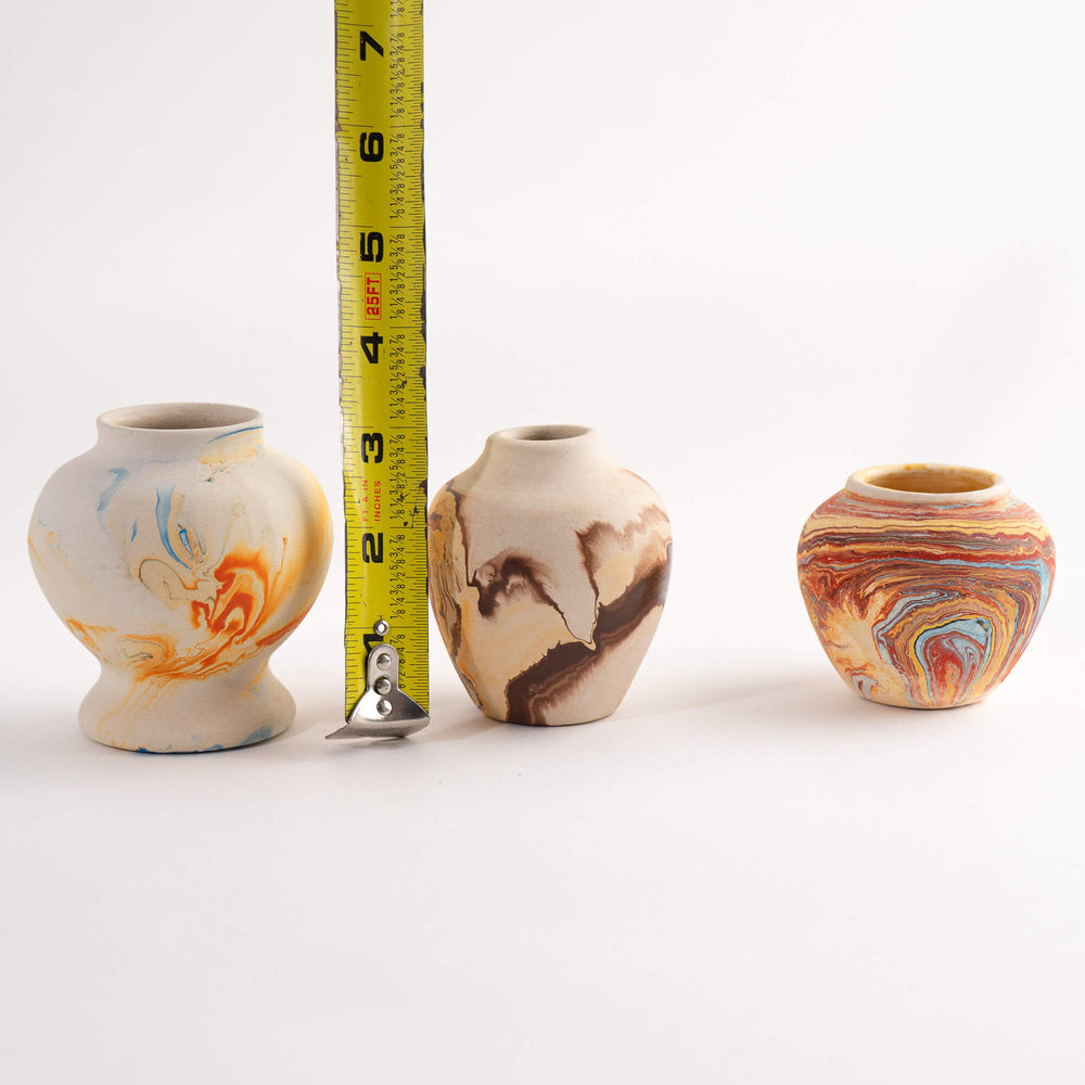 
                      
                        Vintage Miniature Nemadji Pottery Vase Collection 
                      
                    