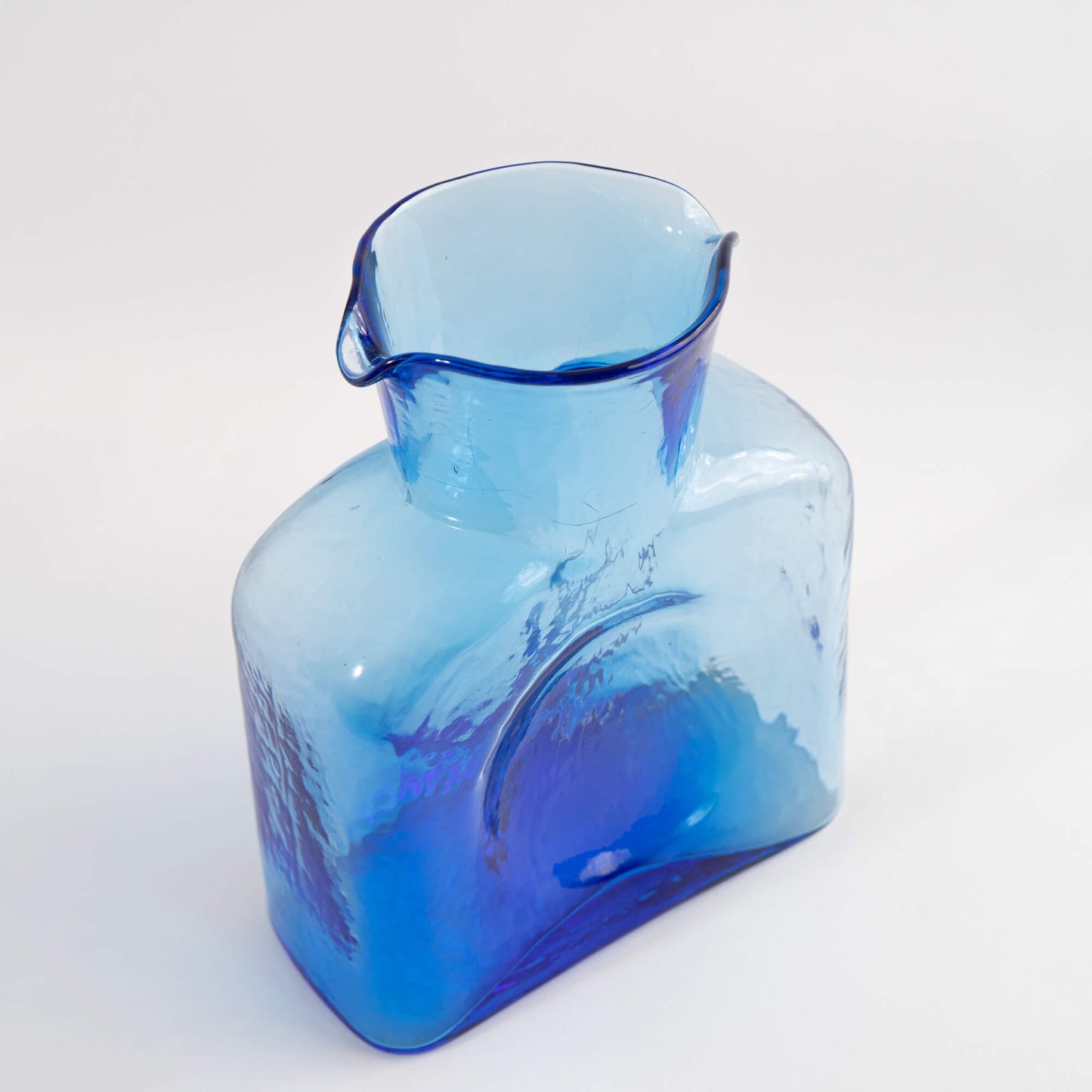 Vintage Blenko Glass Company Water Bottle Pitcher Classic 384 – The ...