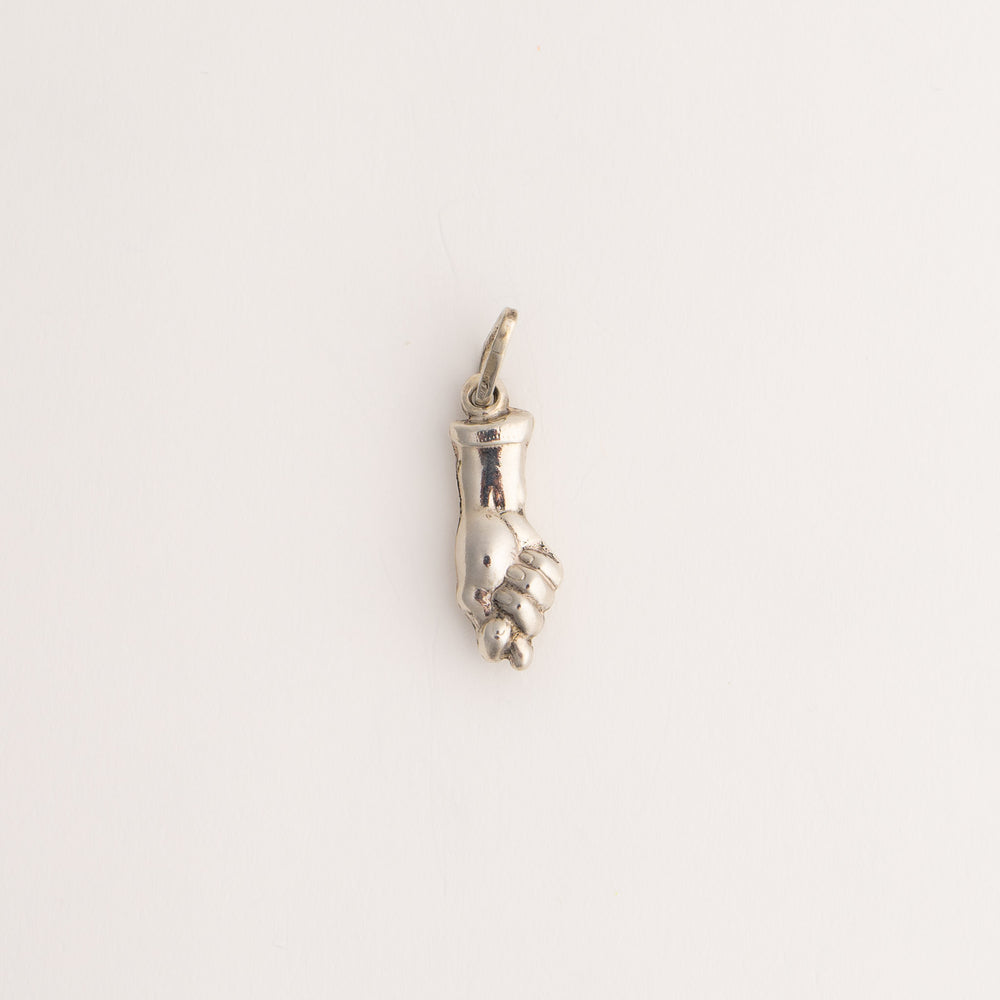 
                  
                    vintage sterling silver mano figa pendant charm
                  
                
