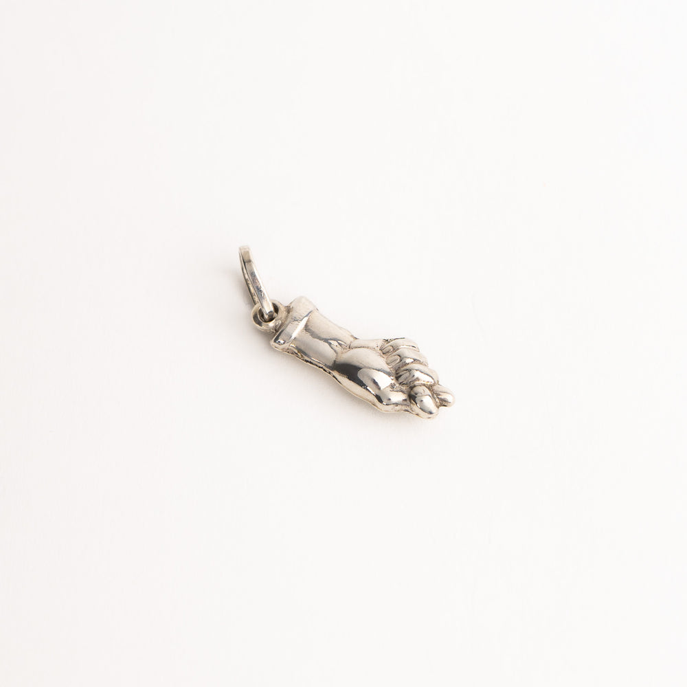 
                  
                    vintage sterling silver mano figa pendant charm
                  
                