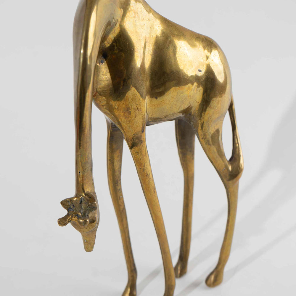 
                      
                        Vintage Brass Giraffe Figure 
                      
                    