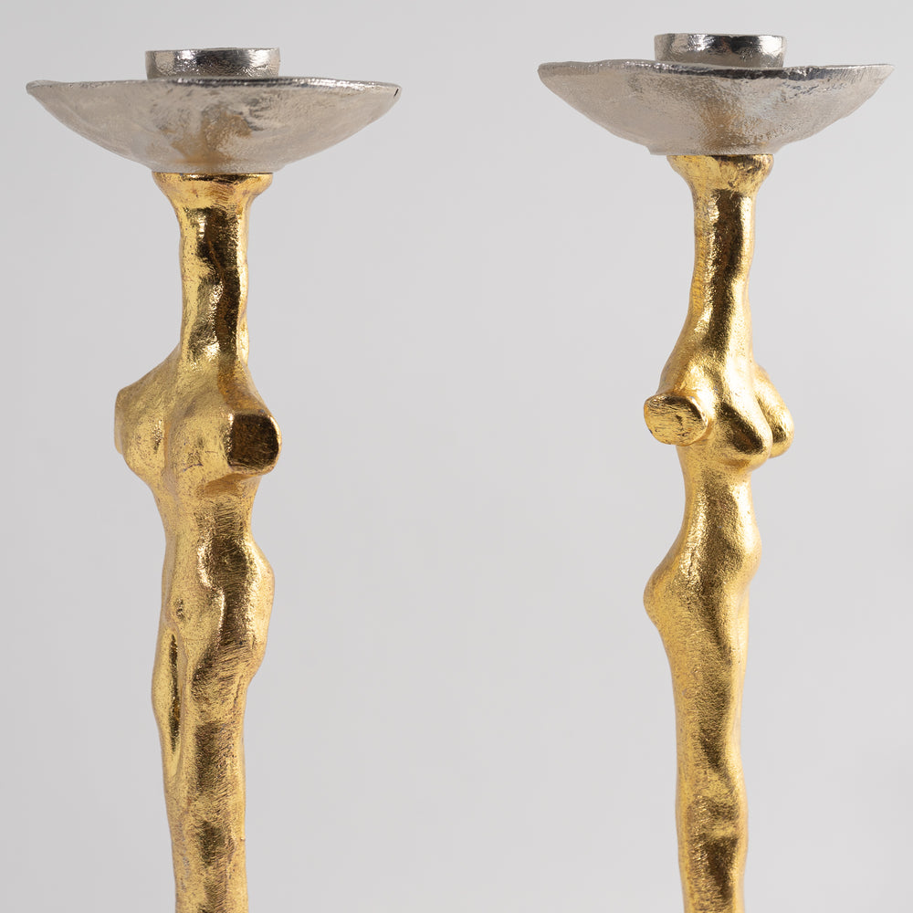 
                      
                        Michael Aram Adam & Eve Candle Holders  Female and Male
                      
                    