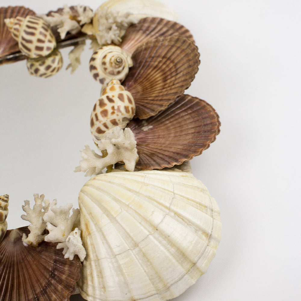 
                  
                    square grotto coastal seashell mirror
                  
                