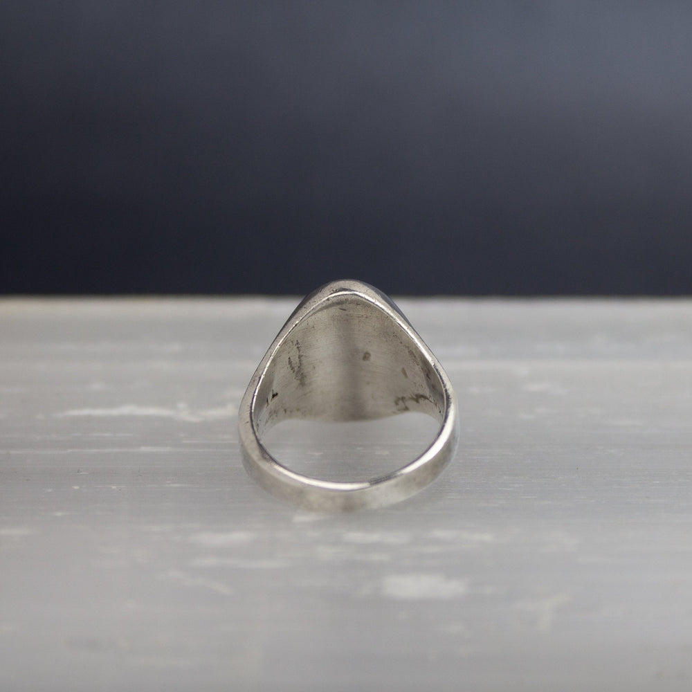 
                      
                        Vintage Malachite Sterling Silver Ring - Size 6
                      
                    
