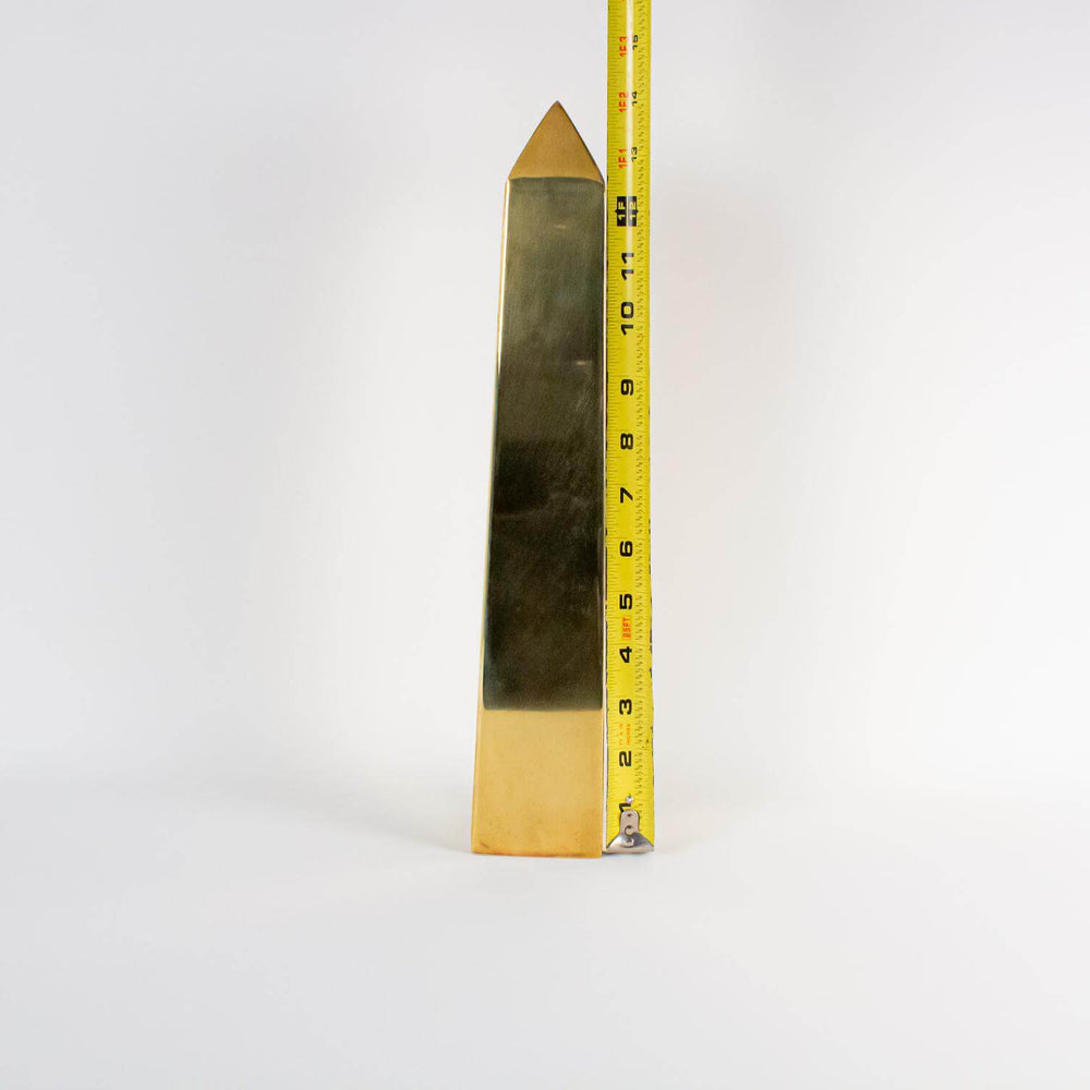 
                      
                        Vintage Tall Brass Obelisk
                      
                    