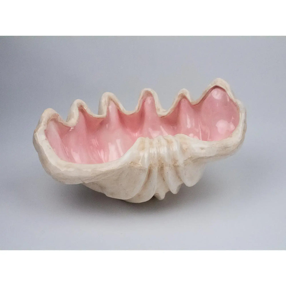 
                      
                        Vintage Blush Ceramic Shell Bowl
                      
                    