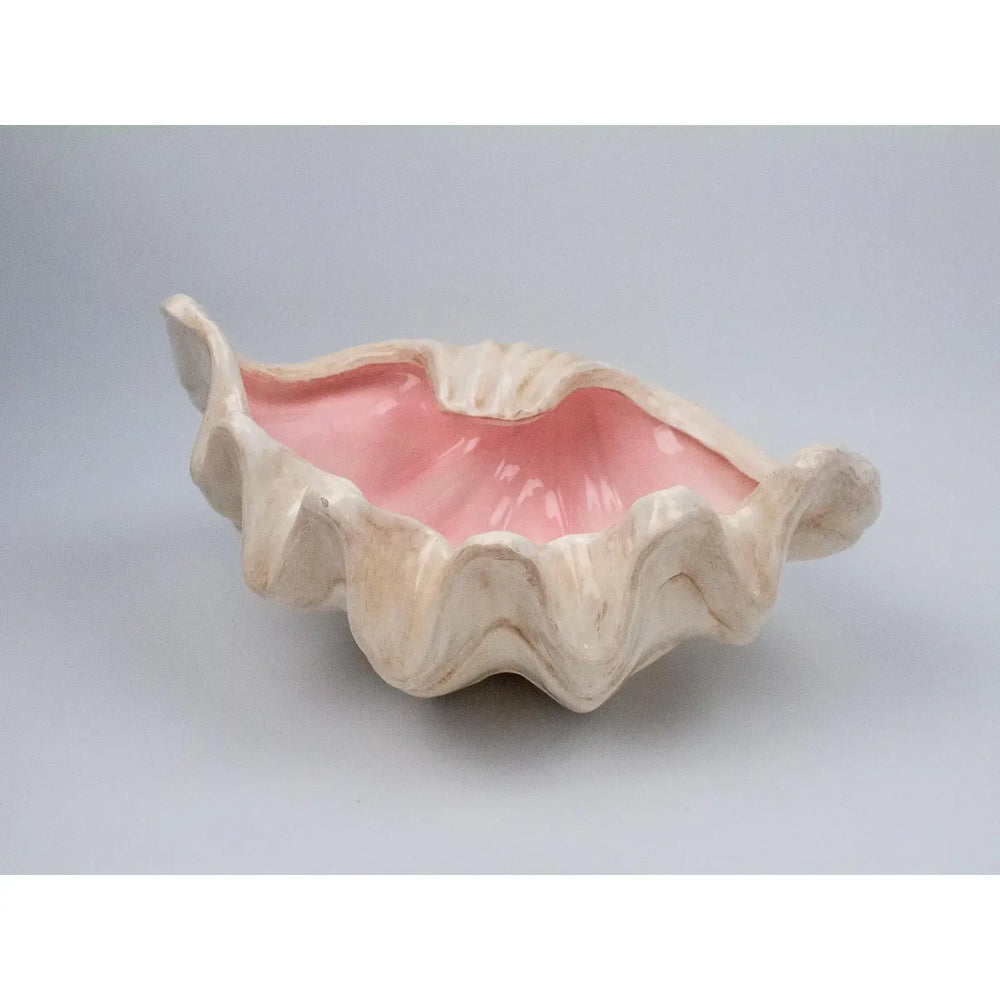 
                      
                        Vintage Blush Ceramic Shell Bowl
                      
                    