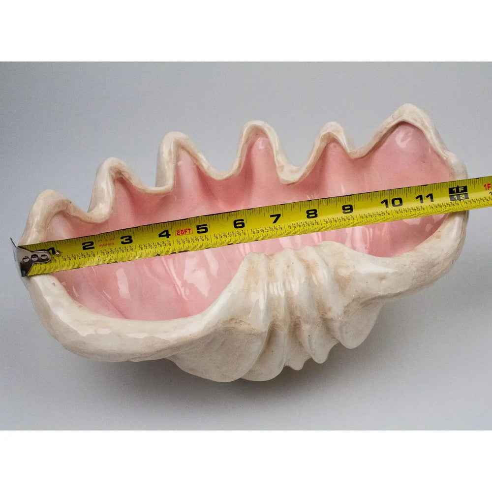 
                      
                        Vintage Blush Ceramic Shell Bowl
                      
                    