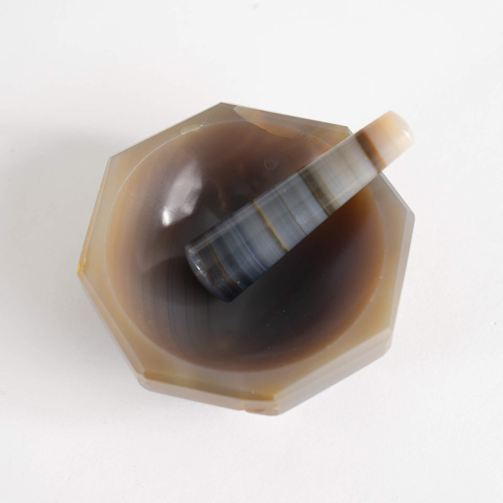
                  
                    Miniature Grey Agate Mortar and Pestle 
                  
                