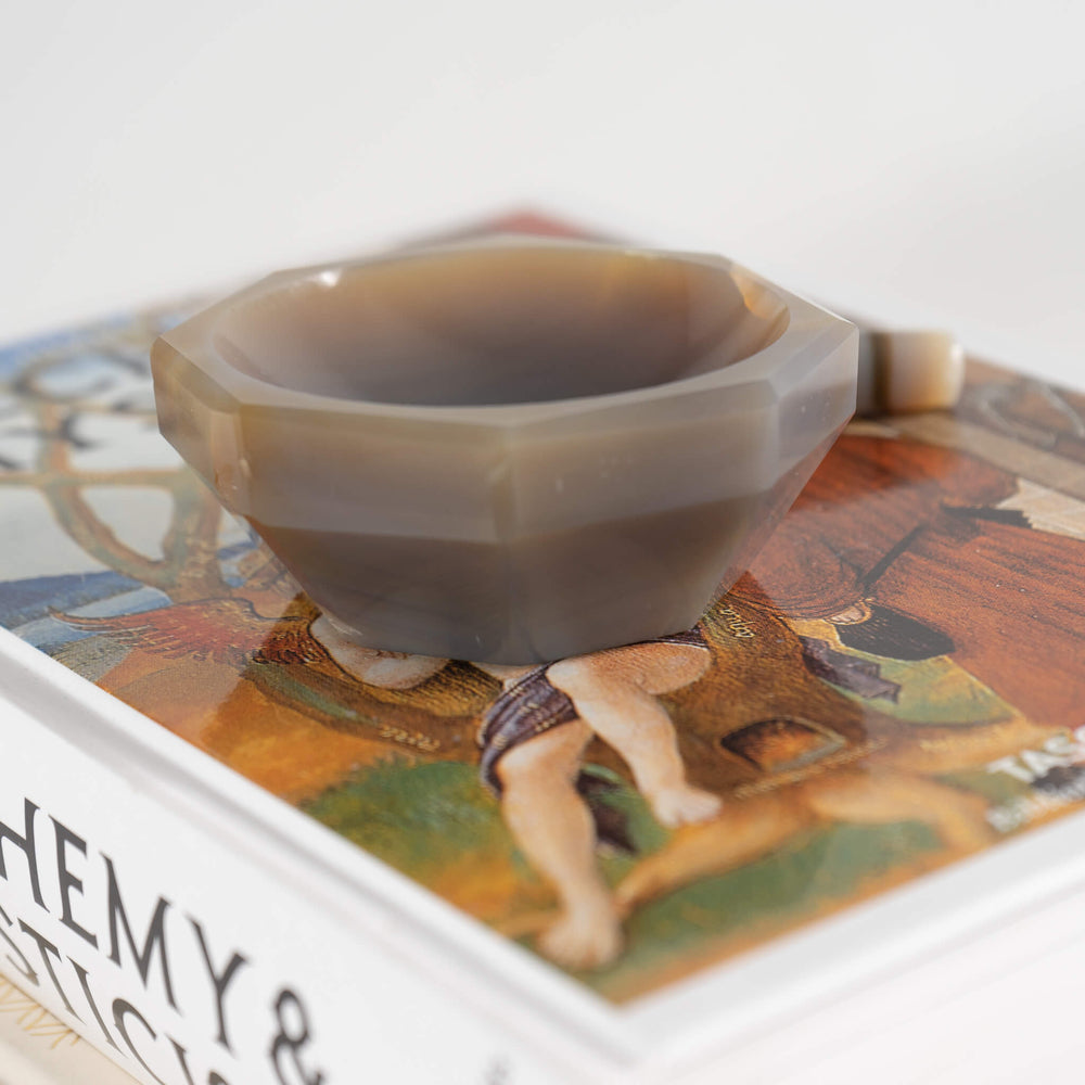
                  
                    Miniature Grey Agate Mortar and Pestle 
                  
                