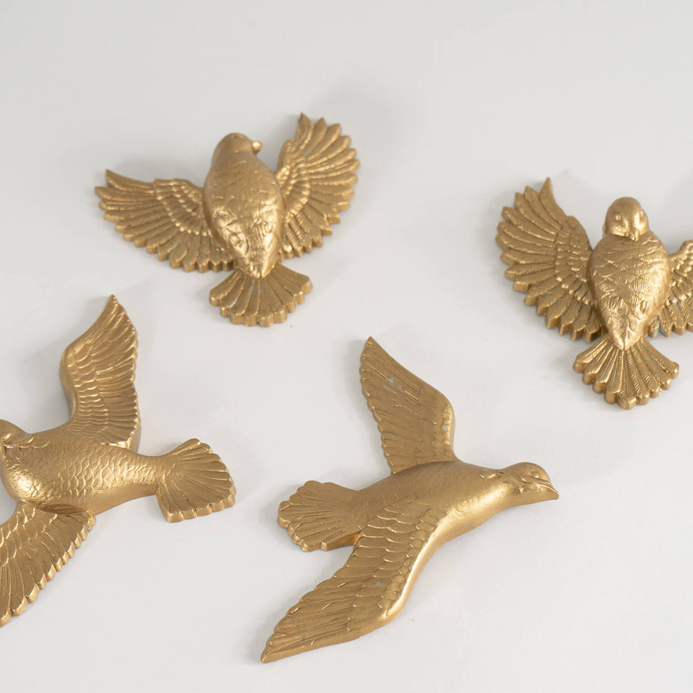 
                  
                    Vintage Gold Birds Wall Decor 
                  
                