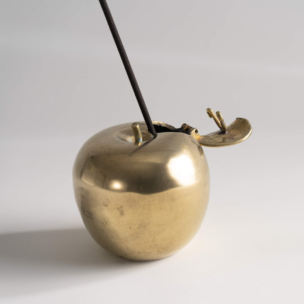
                      
                        Vintage Brass Apple Incense Holder 
                      
                    
