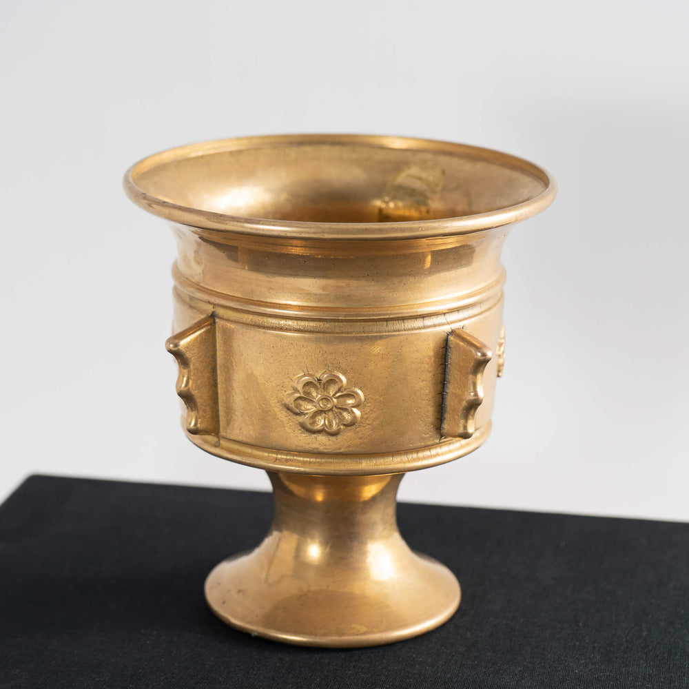 
                  
                    Vintage Heavy Brass Apothecary Mortar 
                  
                