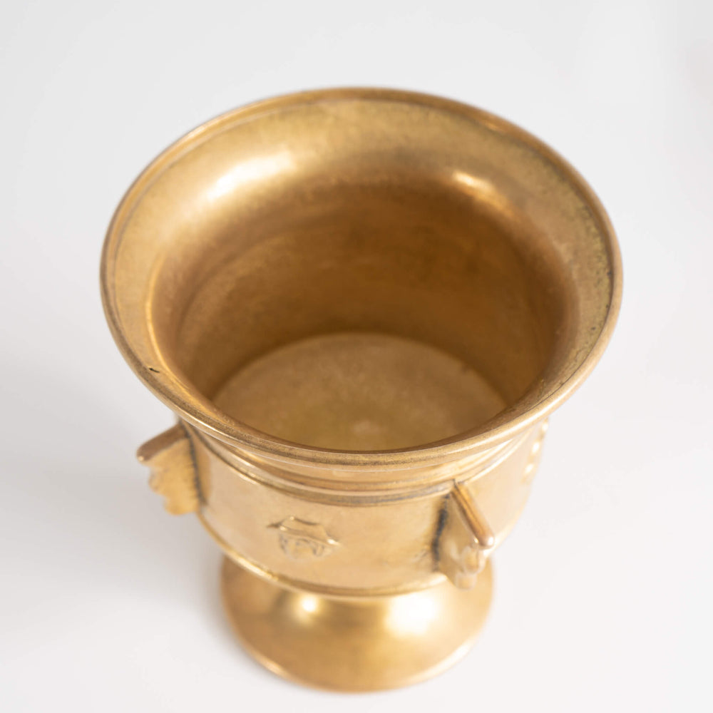 
                  
                    Vintage Heavy Brass Apothecary Mortar 
                  
                