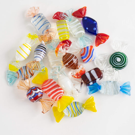 Load image into Gallery viewer, Vintage Murano Style Glass Candy Collection 
