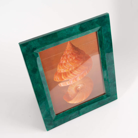 Load image into Gallery viewer, Vintage Green Faux Marble Picture Frame
